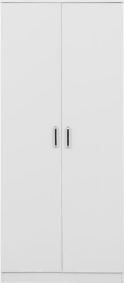 Seconique Dakota 2 Door Wardrobe White