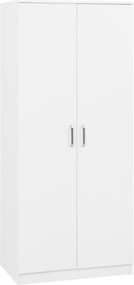 seconique Dakota 2 Door Wardrobe White