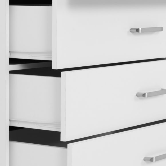 Seconique Dakota 4 Drawer Chest White