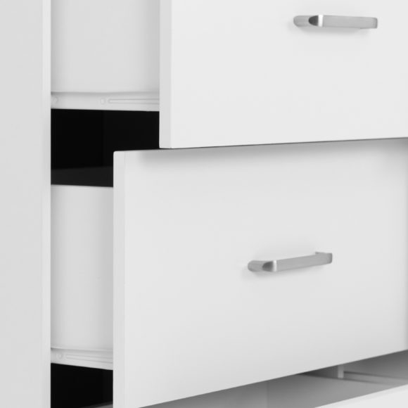 Seconique Dakota 6 Drawer Chest White