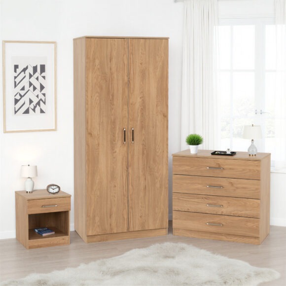 seconique Dakota Trio Oak Effect