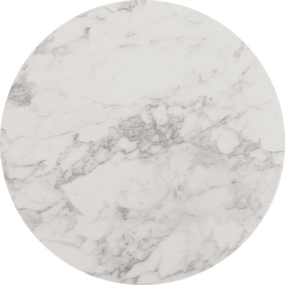 Seconique Dallas Side Table Marble/Gold Effect