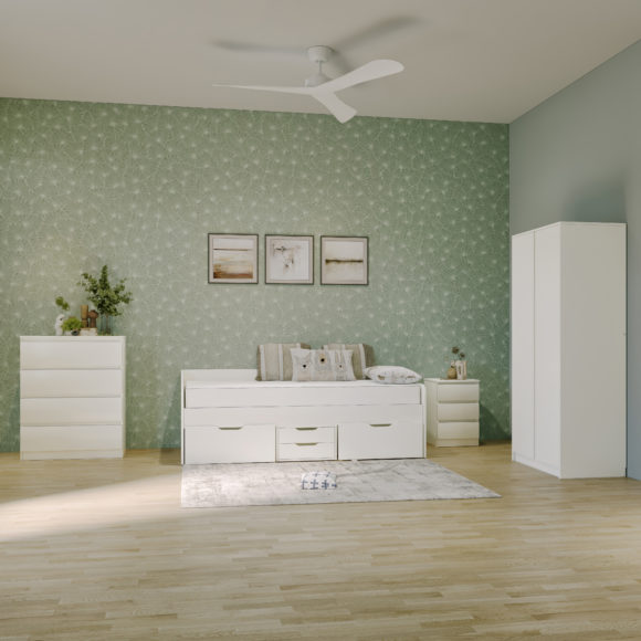 Seconique Dante Day Bed White