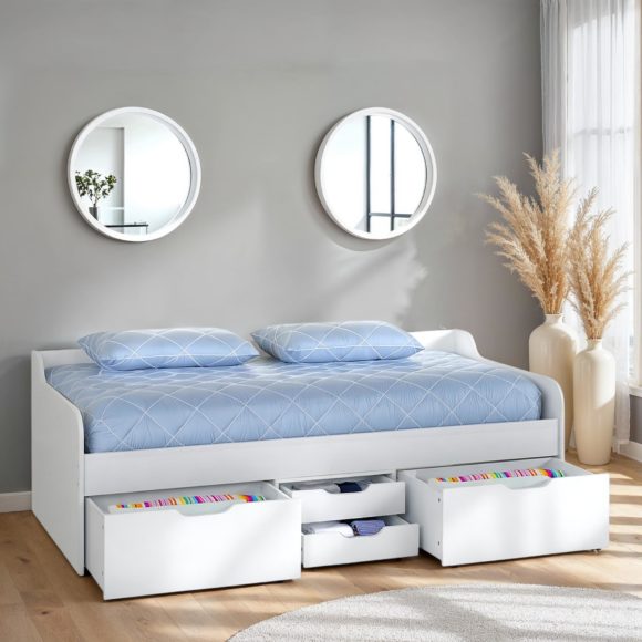 Seconique Dante Day Bed White