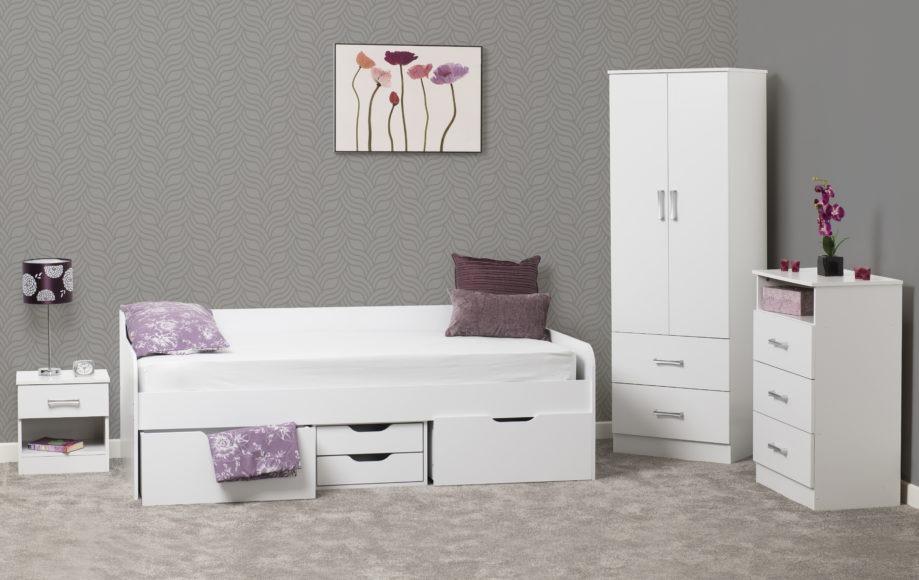 Seconique Dante Day Bed White