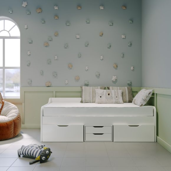 seconique Dante Day Bed White