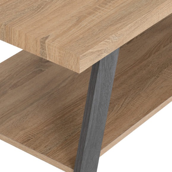 Seconique Eddie Coffee Table Grey/Sonoma Effect