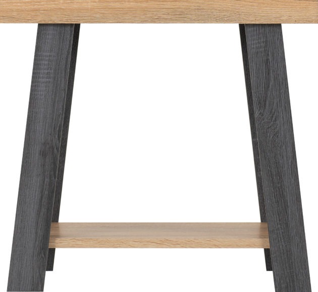 Seconique Eddie Side Table Grey/Sonoma Effect