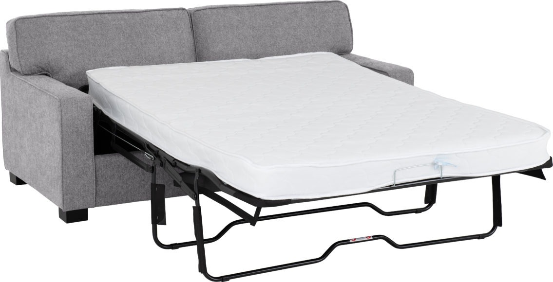 Seconique Eton Sofa Bed Light Grey Fabric