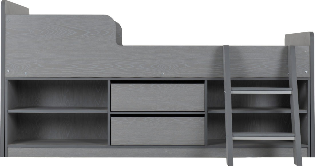 Seconique Felix Low Sleeper Bed Grey