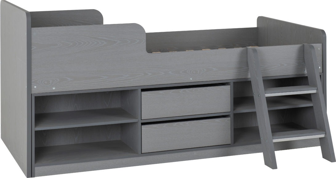 seconique Felix Low Sleeper Bed Grey