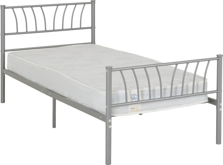 Seconique Harlow 3' Bed Silver