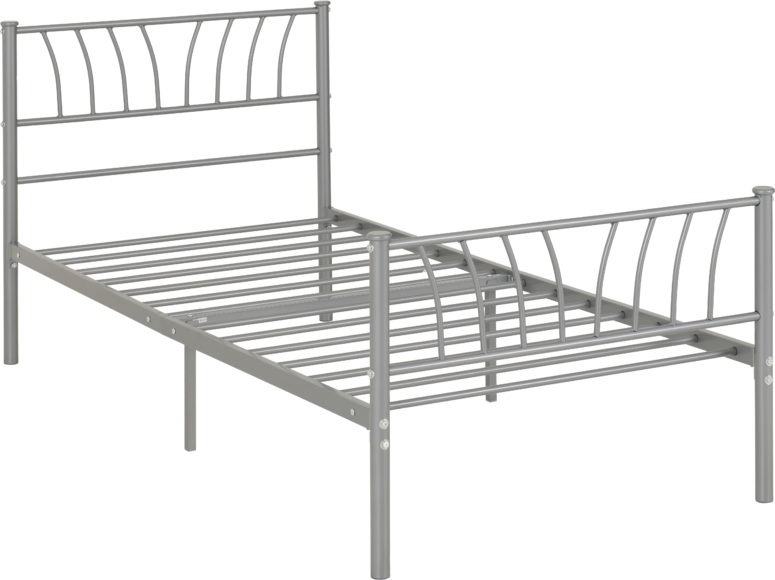 Seconique Harlow 3' Bed Silver