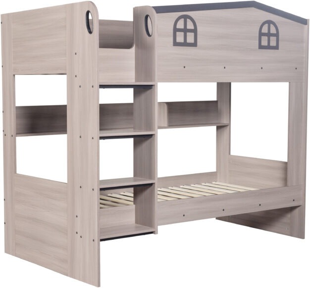 Seconique Hector Bunk Bed Ash Grey