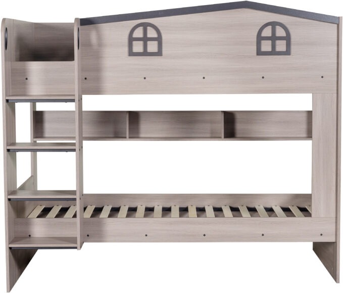 Seconique Hector Bunk Bed Ash Grey