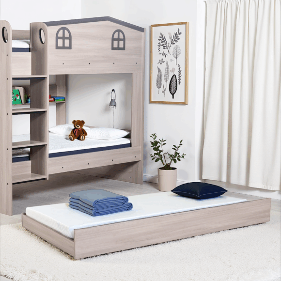 seconique Hector Trundle Bed Ash Grey