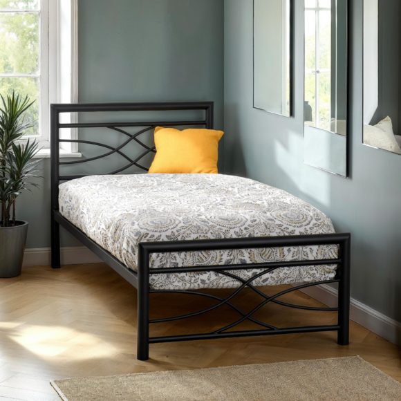 seconique Kelly 3' Bed Black