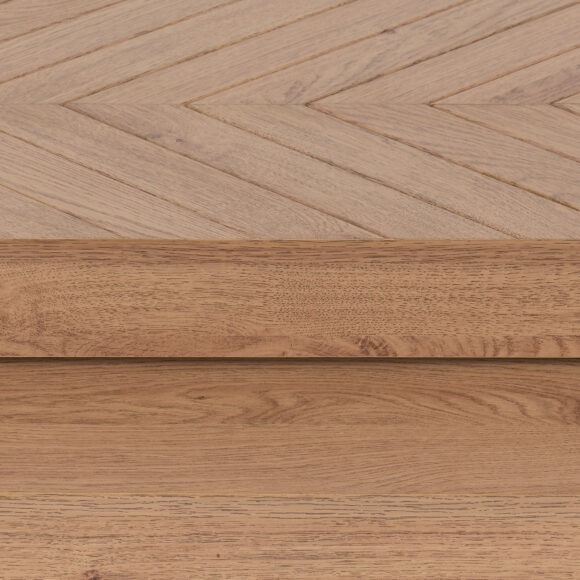 Seconique Leon Nest Of 2 Tables Medium Oak Effect