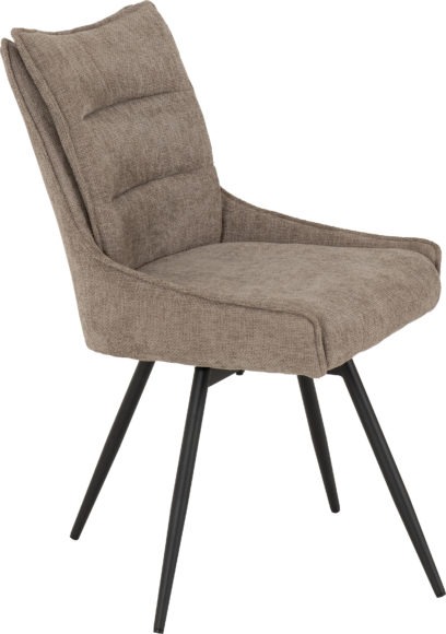 Seconique Lewis Swivel Chair (2 Per Box) Fawn Fabric
