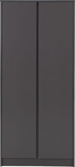 Seconique Malvern 2 Door Wardrobe Grey