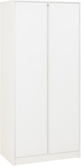 Seconique Malvern 2 Door Wardrobe White