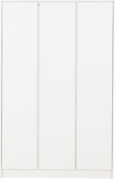 Seconique Malvern 3 Door Wardrobe White