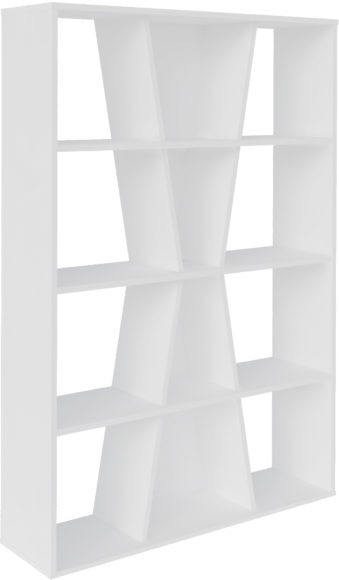 seconique Naples Medium Bookcase White