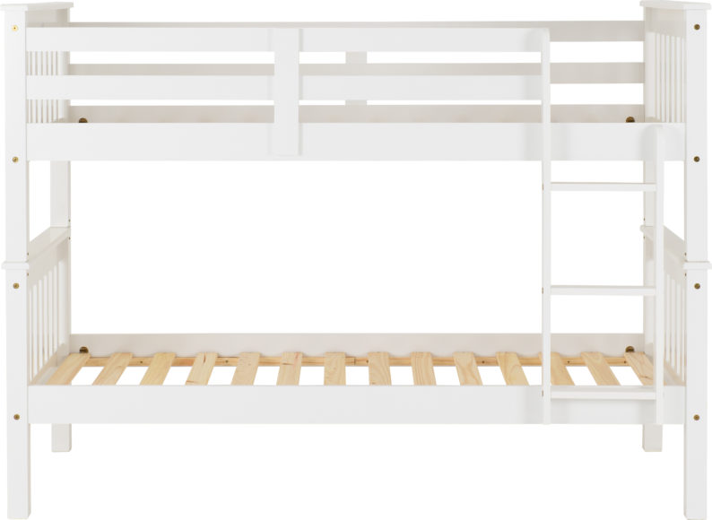 Seconique Neptune 3' Bunk Bed White