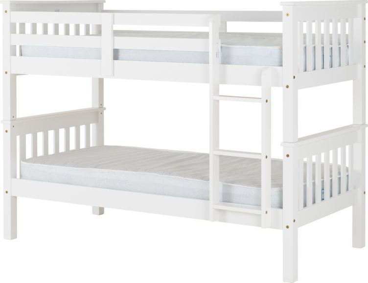 seconique Neptune 3' Bunk Bed White