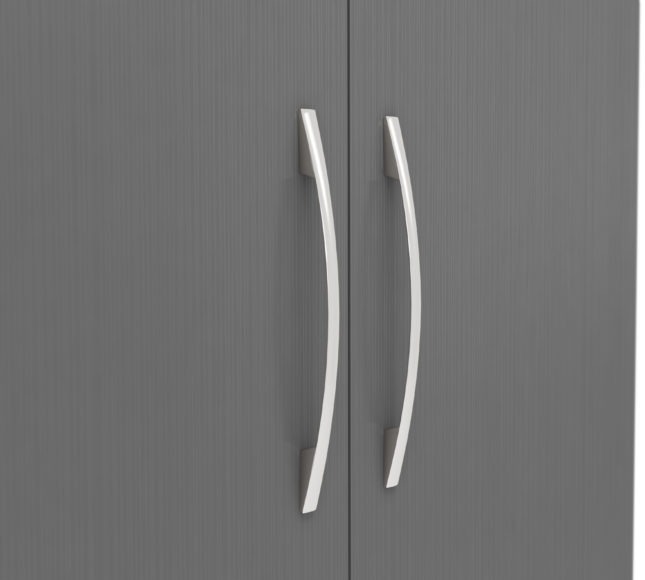 Seconique Nevada 3+2 Drawer Chest 3D Effect Grey