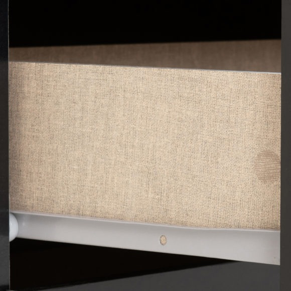 Seconique Nevada 3+2 Drawer Chest Black Gloss