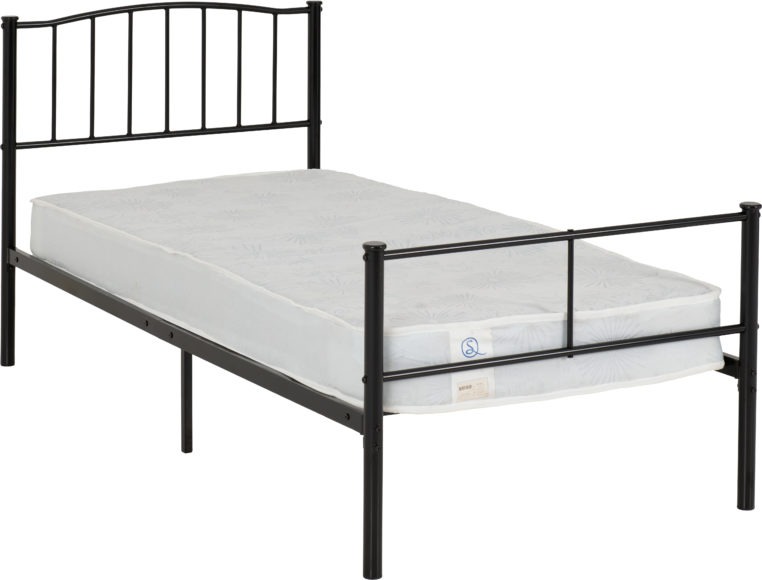 Seconique Newton 3' Bed Black
