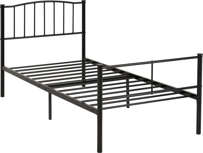 Seconique Newton 3' Bed Black