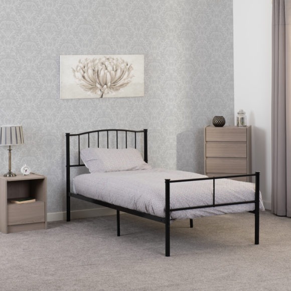 seconique Newton 3' Bed Black