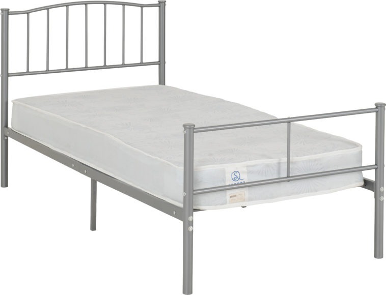 Seconique Newton 3' Bed Silver