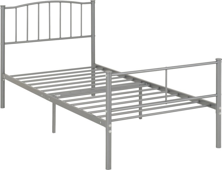 Seconique Newton 3' Bed Silver