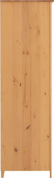 Seconique Oslo 2 Door Wardrobe Antique Pine