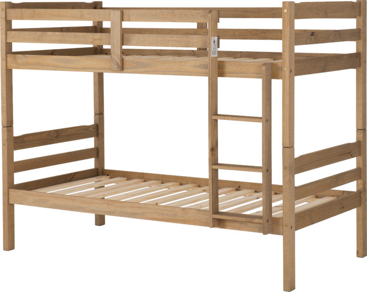 Seconique Panama 3' Bunk Bed Natural Wax