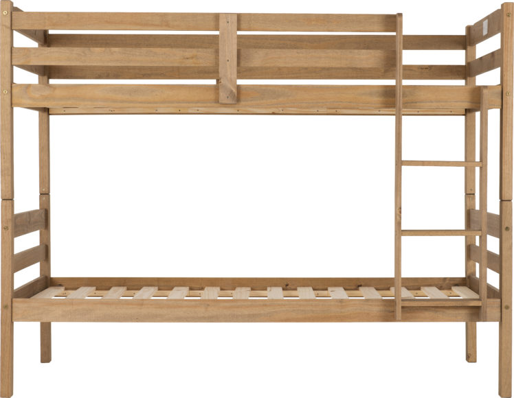 Seconique Panama 3' Bunk Bed Natural Wax