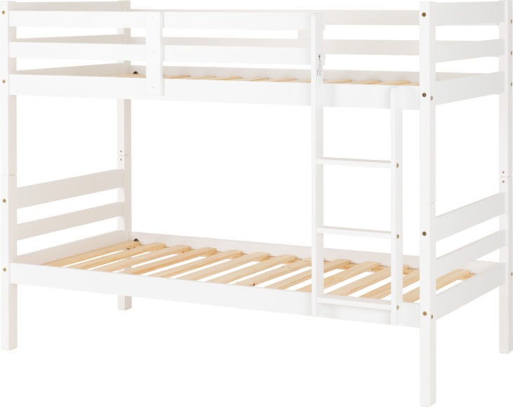 Seconique Panama 3' Bunk Bed White