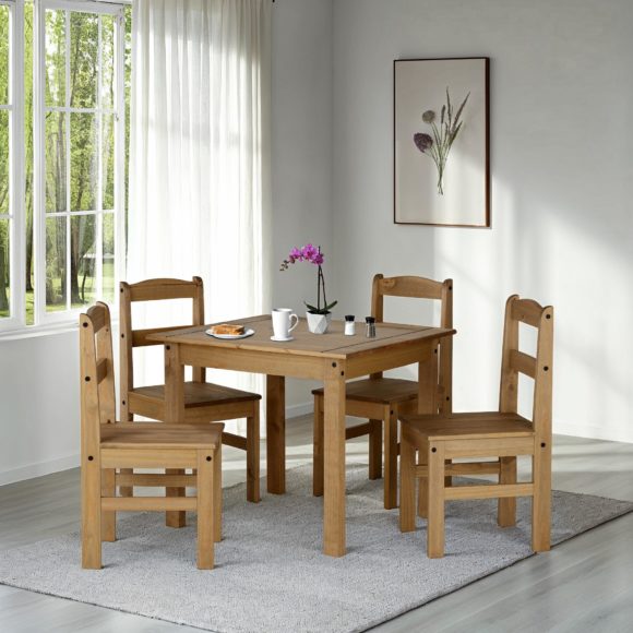 seconique Panama Dining Set Natural Wax