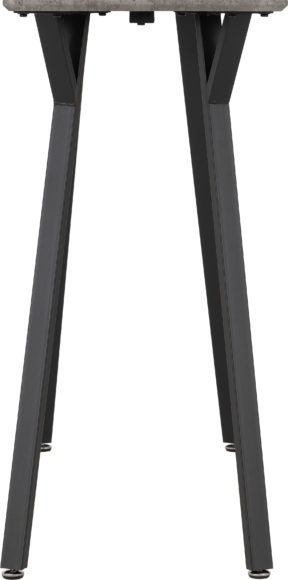 Seconique Quebec Bar Table Concrete Effect/Black