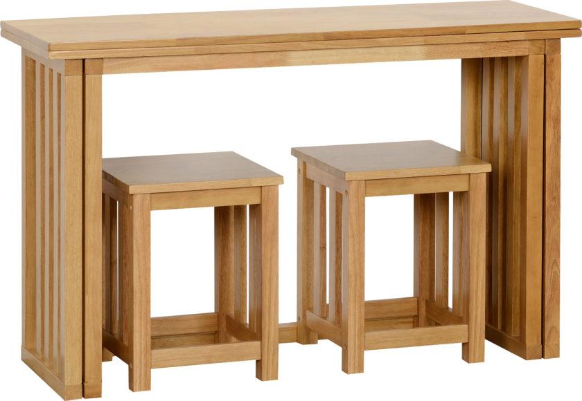 Seconique Richmond Stool (Box Of 2) Oak Varnish