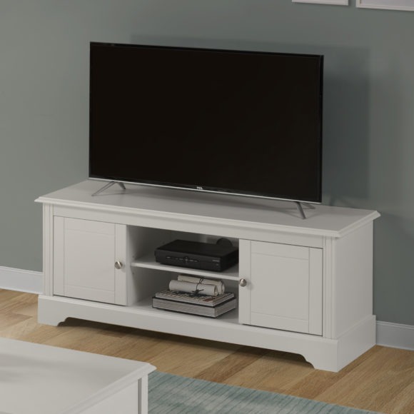 Seconique Stratford 2 Door TV Unit White