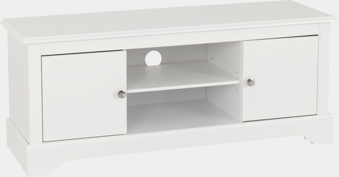 Seconique Stratford 2 Door TV Unit White