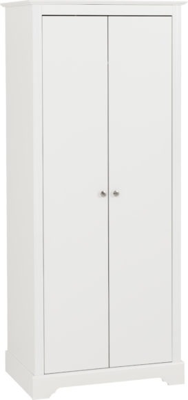 Seconique Stratford 2 Door Wardrobe White