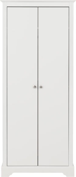 Seconique Stratford 2 Door Wardrobe White