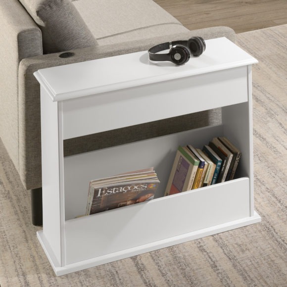 Seconique Stratford Sofa End Table White