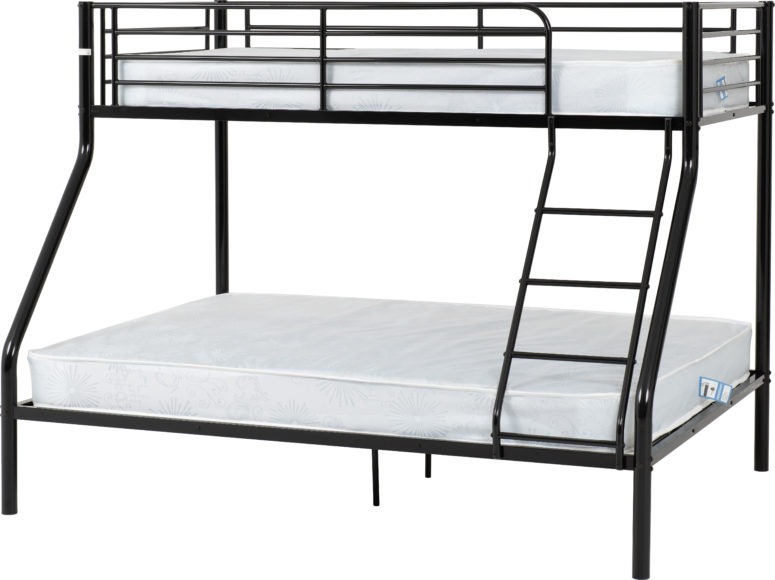 Seconique Tandi Triple Sleeper Bunk Bed Black