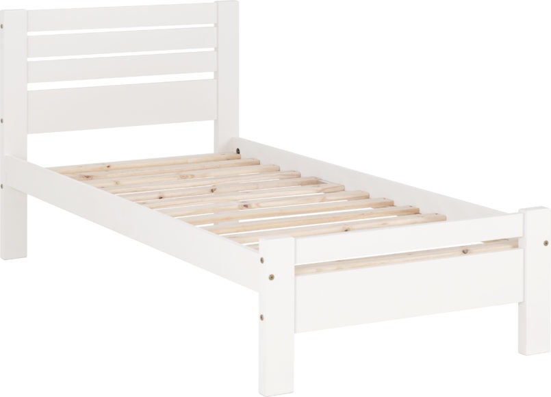 Seconique Toledo 3' Bed White